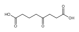 4-oxosuberic acid Structure