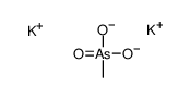 Methylarsonic acid dipotassium salt structure