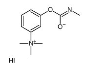 trimethyl-[3-(methylcarbamoyloxy)phenyl]azanium,iodide结构式