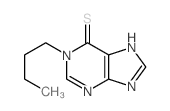 1-butyl-7H-purine-6-thione Structure