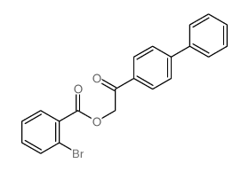 [2-oxo-2-(4-phenylphenyl)ethyl] 2-bromobenzoate picture