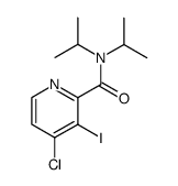 4-chloro-3-iodo-N,N-diisopropylpicolinamide结构式