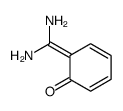 6-(diaminomethylidene)cyclohexa-2,4-dien-1-one Structure
