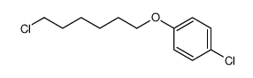 6-(4-Chlorophenoxy) Hexylchloride结构式