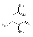 1,4,6-triaminopyrimidine-2-thione structure
