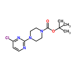 tert-Butyl 4-(4-chloropyrimidin-2-yl)piperazine-1-carboxylate picture