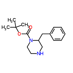 1-N-Boc-2-Benzylpiperazine structure