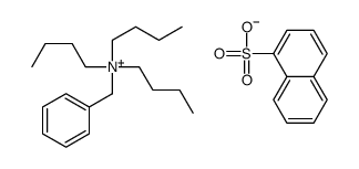 benzyl(tributyl)azanium,naphthalene-1-sulfonate结构式