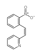 2-[(Z)-2-(2-nitrophenyl)ethenyl]pyridine结构式