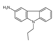 9-propylcarbazol-3-amine结构式