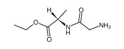 glycyl-L-alanine ethyl ester结构式