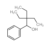 2,2-diethyl-1-phenyl-butan-1-ol structure