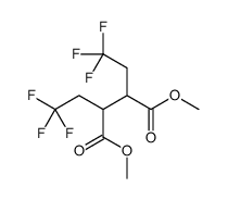 dimethyl 2,3-bis(2,2,2-trifluoroethyl)butanedioate Structure