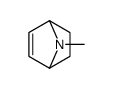 7-methyl-7-azabicyclo[2.2.1]hept-2-ene结构式