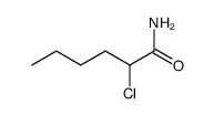 2-chloro-hexanoic acid amide Structure