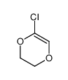 5-chloro-2,3-dihydro-1,4-dioxine结构式