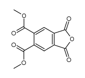 dimethyl 1,3-dioxo-1,3-dihydroisobenzofuran-5,6-dicarboxylate结构式