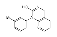 1-(3-bromophenyl)-3,4-dihydropyrido[2,3-d]pyrimidin-2-one Structure