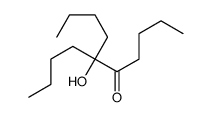 6-butyl-6-hydroxydecan-5-one结构式