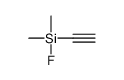 ethynyl-fluoro-dimethylsilane结构式