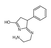 5-(2-aminoethylamino)-4-phenyl-3,4-dihydropyrrol-2-one Structure
