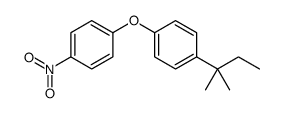 1-(2-methylbutan-2-yl)-4-(4-nitrophenoxy)benzene Structure