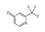 1-oxido-3-(trifluoromethyl)pyrazin-1-ium Structure