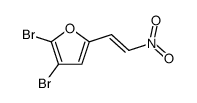 1-(4,5-Dibrom-2-furyl)-2-nitroaethylen结构式