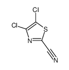 4,5-dichloro-1,3-thiazole-2-carbonitrile结构式