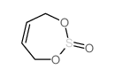 4,7-dihydro-1,3,2-dioxathiepine 2-oxide结构式