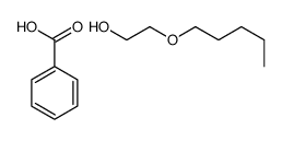 benzoic acid,2-pentoxyethanol Structure