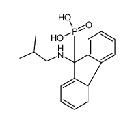 [9-(2-methylpropylamino)fluoren-9-yl]phosphonic acid结构式