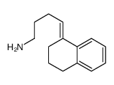 4-(3,4-dihydro-2H-naphthalen-1-ylidene)butan-1-amine结构式