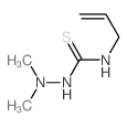 Semicarbazide, 4-allyl-1,1-dimethyl-3-thio-结构式