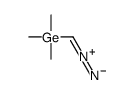 diazomethyl(trimethyl)germane结构式