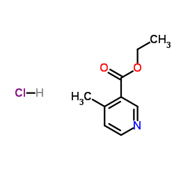 Ethyl 4-methylnicotinate hydrochloride (1:1) structure