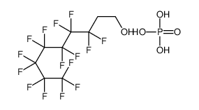3,3,4,4,5,5,6,6,7,7,8,8,9,9,9-pentadecafluorononan-1-ol,phosphoric acid结构式