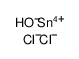 tetrachlorostannane,hydroxide Structure
