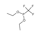 diethyl (trifluoromethyl)phosphonite结构式