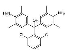 4,4'-diamino-2'',6''-dichloro-3,3',5,5'-tetramethyltrityl alcohol结构式