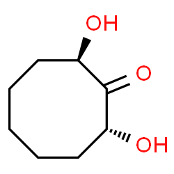 Cyclooctanone, 2,8-dihydroxy-, (2R,8R)-rel- (9CI)结构式