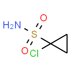 Cyclopropanesulfonamide, 1-chloro- (9CI) structure