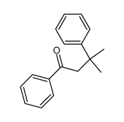 3-methyl-1,3-ddiphenylbutan-1-one结构式