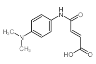 2-Butenoic acid,4-[[4-(dimethylamino)phenyl]amino]-4-oxo-, (2Z)-结构式