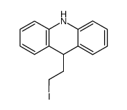 9-(2-iodo-ethyl)-9,10-dihydro-acridine结构式