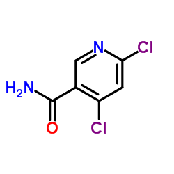 4,6-Dichloronicotinamide structure