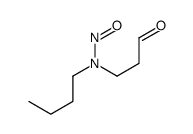N-butyl-N-(3-oxopropyl)nitrous amide Structure