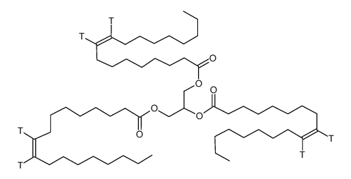 TRIOLEIN, [9,10-3H(N)]结构式