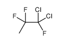 1,1-dichloro-1,2,2-trifluoropropane结构式