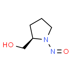 2-Pyrrolidinemethanol,1-nitroso-,(R)-(9CI) structure